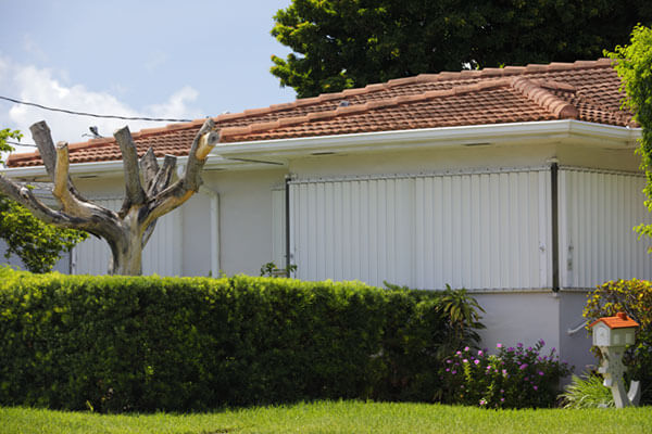 Hurricane shutters in Naples, FL